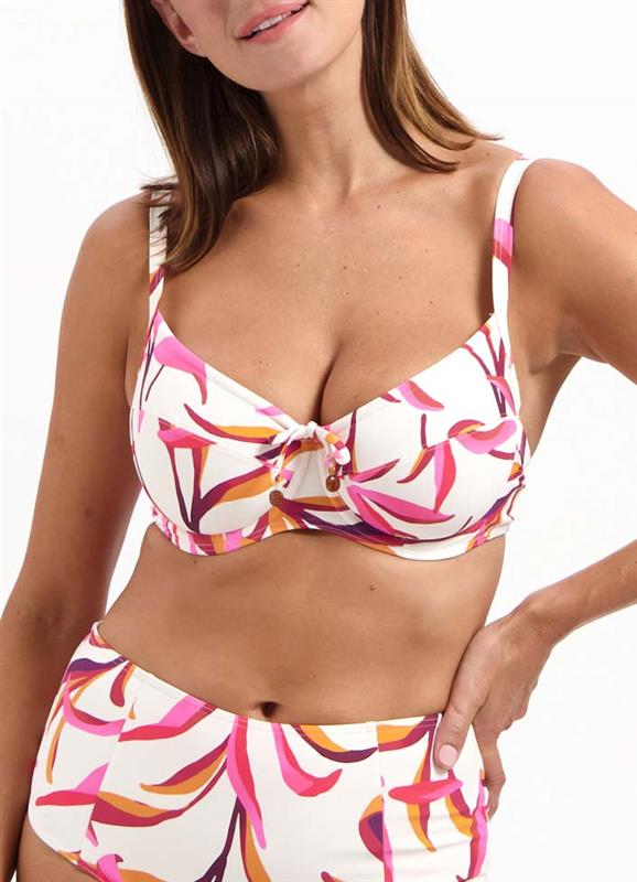 Japanese Floral wired bikini top CSW119A020