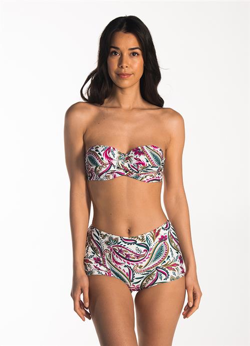 Wajang Floral Normale-Taille-Bikini Shorts 120207-020