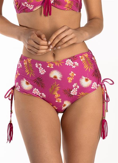 Wild Orchid Hohe-Taille Bikini Hose 120221-537
