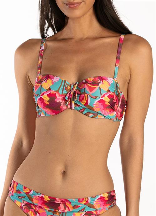 In Bloom bandeau bikini top 110117-364