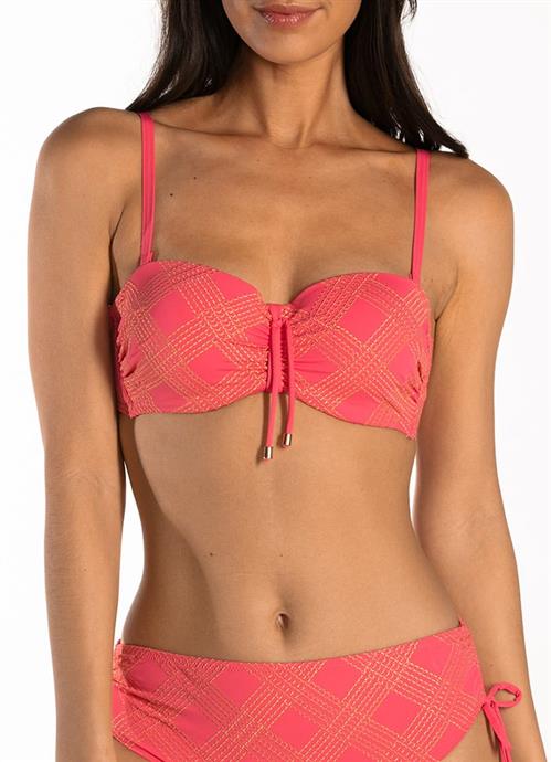 Blush D'or bandeau bikini top 110117-270