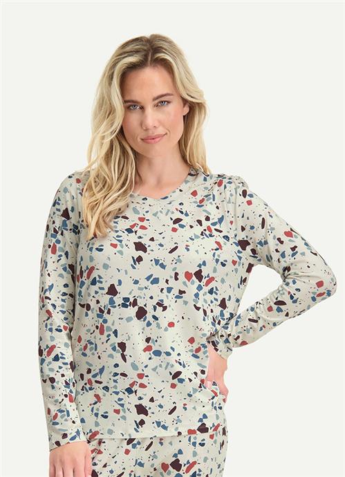 Terrasse pyjama top long sleeves 150121-027