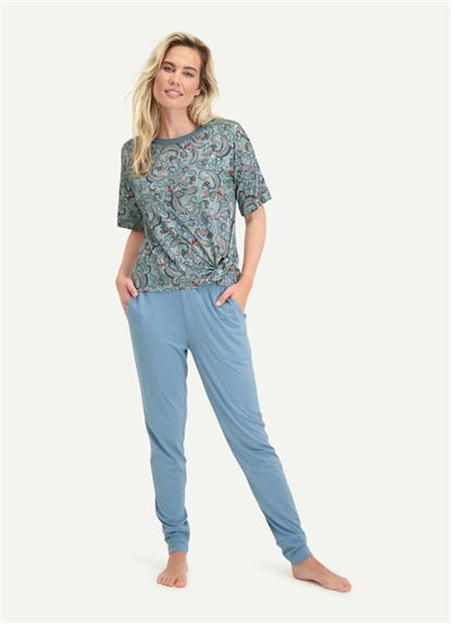paisley-elegance-pyjama-top-kurze-armel