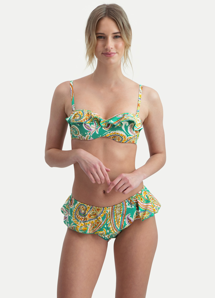CYELL Paisley Perfect top 210117-714cup 44D (90D) - Groen