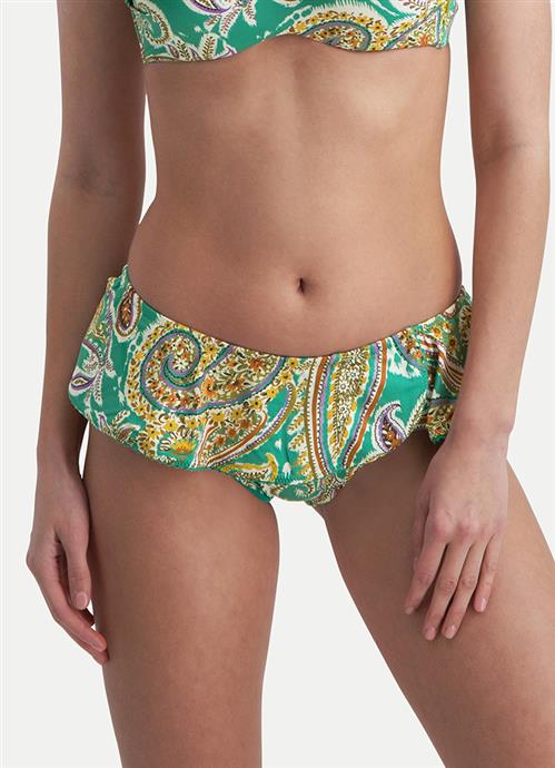 Paisley Perfect frill bikini bottom 210225-714