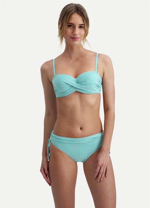 Sunny Vibes Seagreen Bandeau Bikini-Top 210121-719