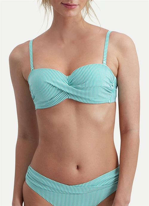 Sunny Vibes Seagreen bandeau bikini top 210121-719