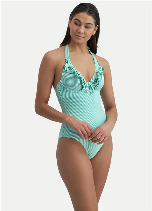 Sunny Vibes Seagreen larger cupsize swimsuit 210333-719
