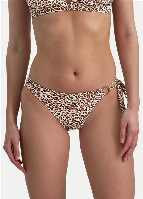 Leopard Love Schleife Bikini Hose 210215-804