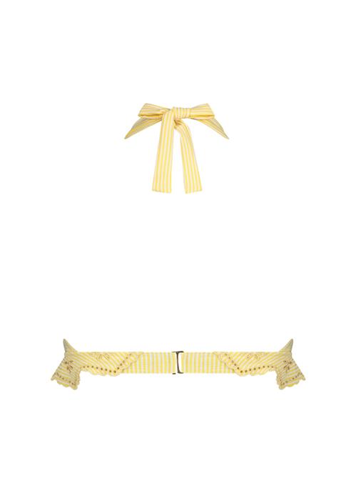 Sunny Vibes Aspen Gold triangle bikini top 210104-172