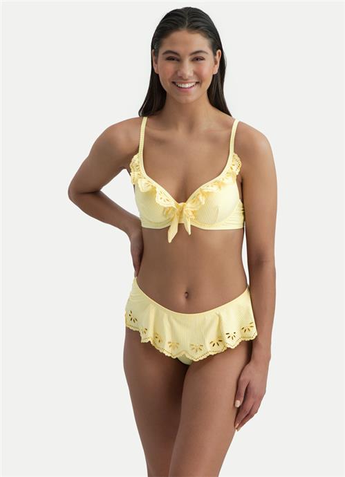 Sunny Vibes Aspen Gold plunge bikini top 210197-172