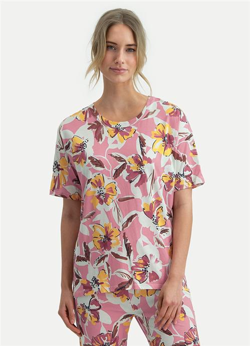 Impressive Bloom Pyjama-Top Kurze Ärmel 230110-474