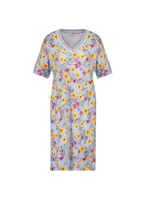 Gentle Flower night dress short sleeves 230513-598