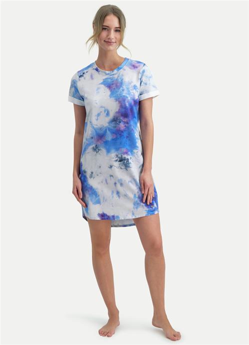 Clouds Up Above dress short sleeves 230526-046