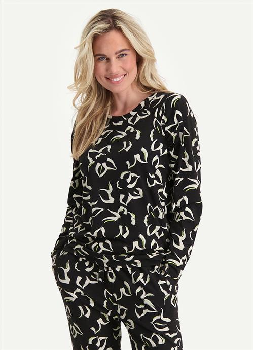 Night Sketch pyjama top long sleeves 250111-557