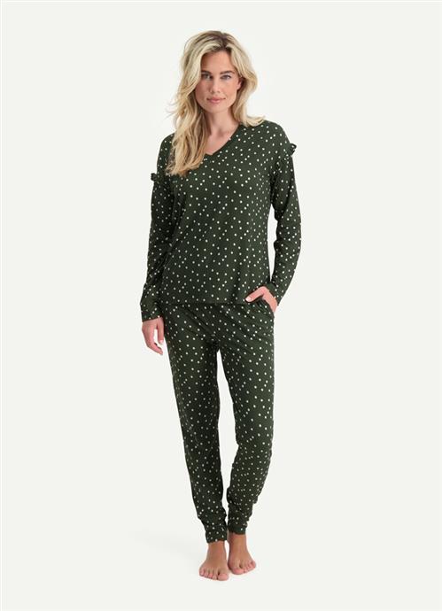 Snowfall pyjama top long sleeves 250132-769