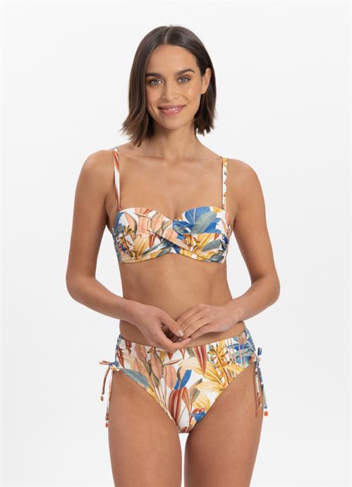 Tropical Catch bandeau bikini top 310145-113