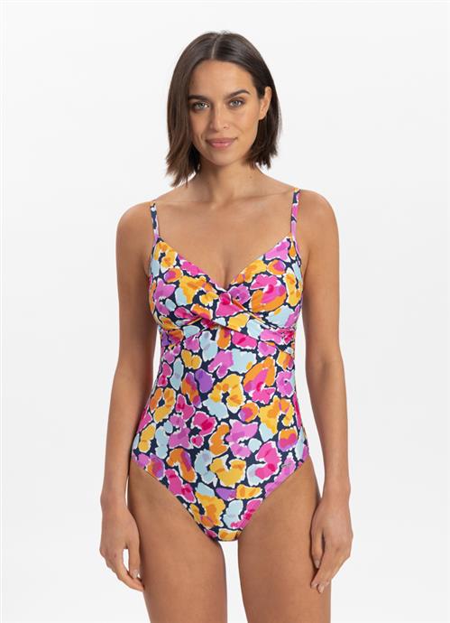 Flower Fantasy V-Neck swimsuit 310303-228