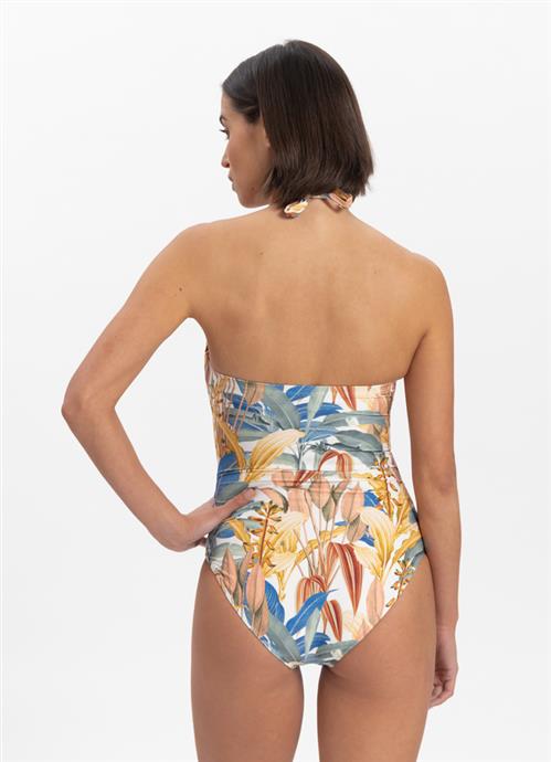 Tropical Catch High neck swimsuit 310339-113