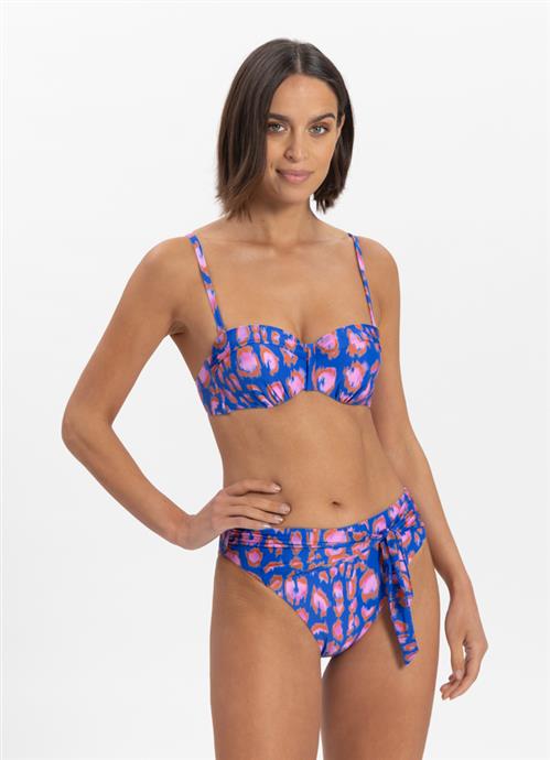 Sneaky Leopard Bandeau-Bikini-Top 310142-611