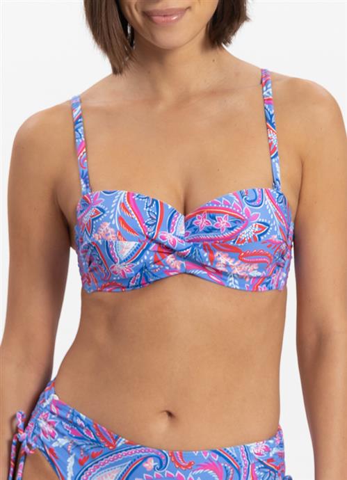 Arabesque bandeau bikini top 310145-606