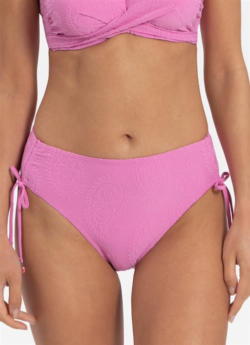 Paisley Pink high bikini bottom 310211-212