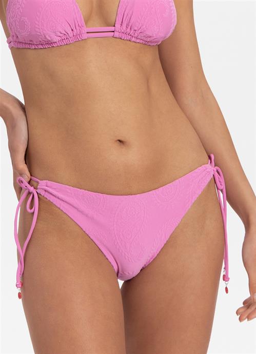 Paisley Pink low bikini bottom 310227-212