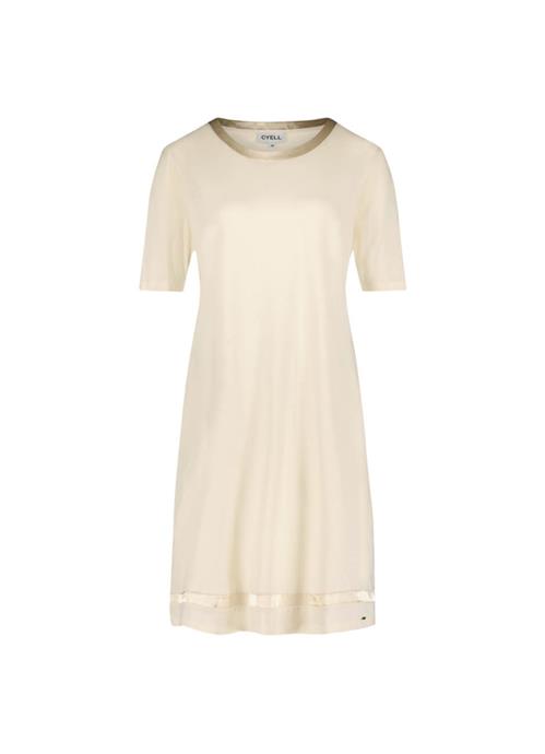 Essentials Ivory night dress short sleeves 330501-076