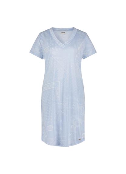paisley-particles-night-dress-short-sleeves
