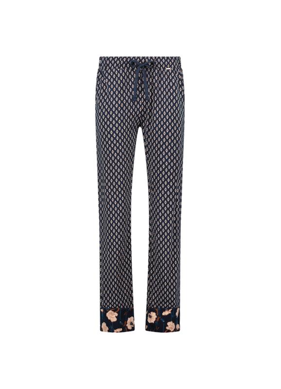 Morning Chic pyjama trousers straight fit 350208-653