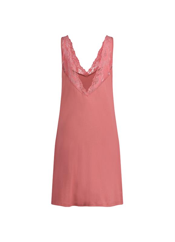 Luxury Solids Dark Rose night dress sleeveless 350509-229